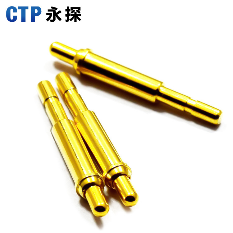 pogopin大電流彈簧針連接器對(duì)講機(jī)信號(hào)天線頂針接觸針 探針定 制