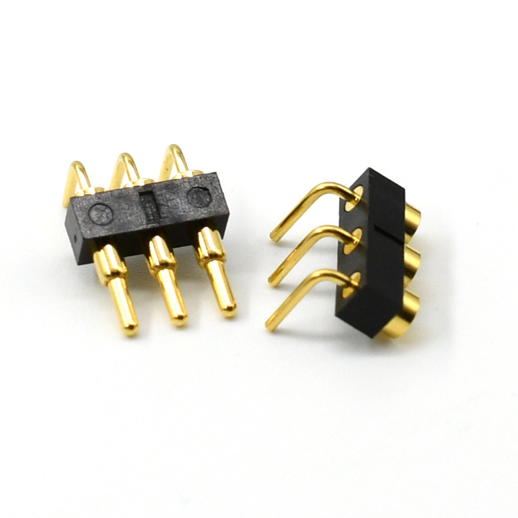 pogopin彈簧探針大電流充電座公母座3pin連接器運(yùn)動(dòng)手環(huán)手表頂針