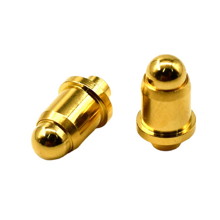 高頻電流蘋(píng)果頭pogopin彈簧頂針 手機(jī)信號(hào)連接器探針 充電接觸針