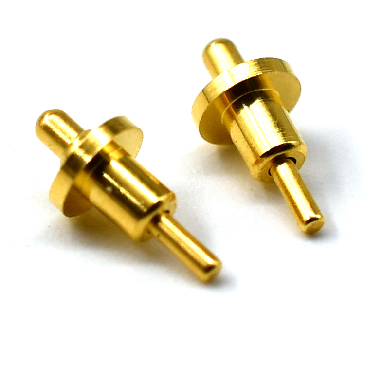 廠家pogopin彈針霧化器彈簧針通電連接器彈簧電極接觸 鍍金頂針